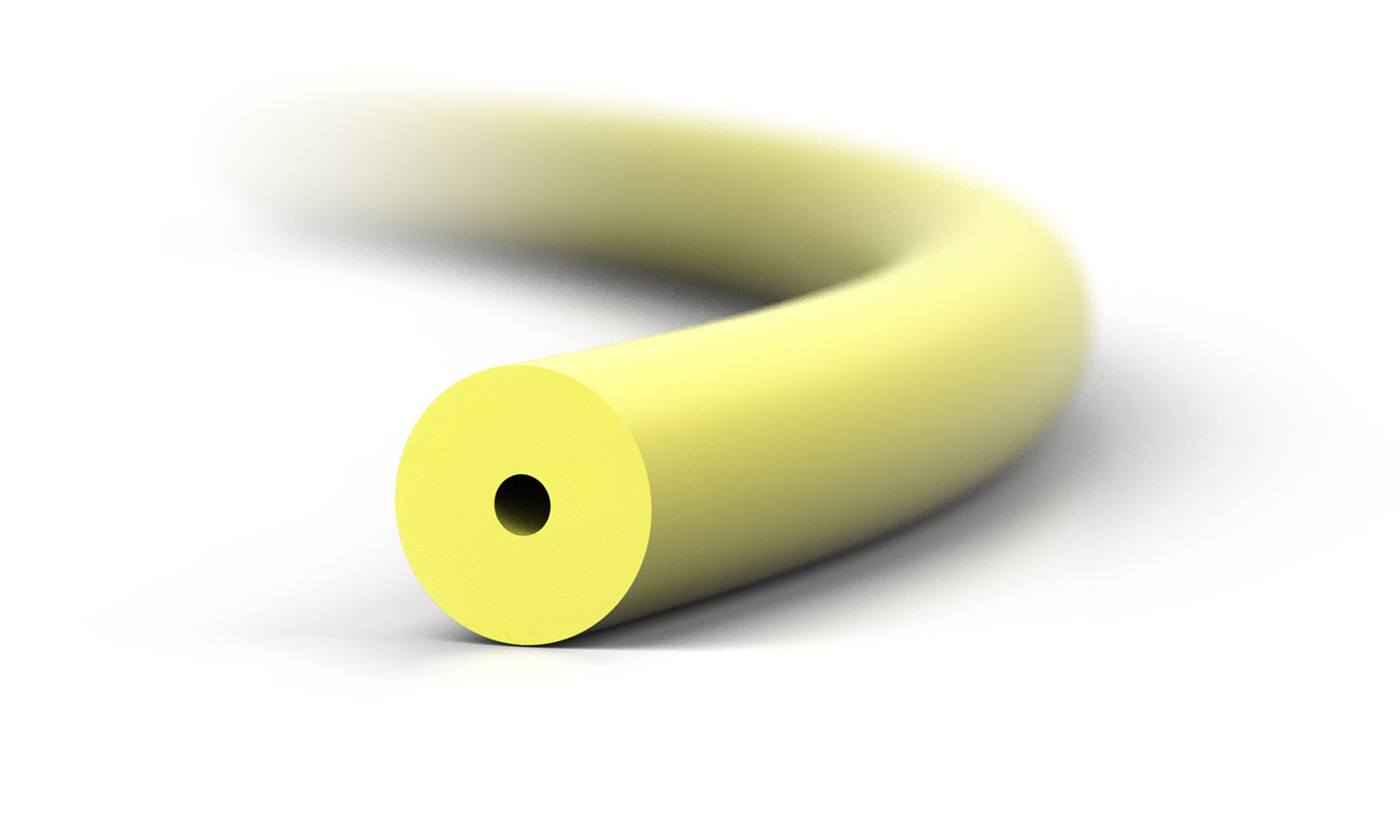 PEEK Tubing 1/32" x 0,007" Yellow 50ft