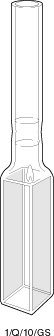 Kuvette, 1/GS, Spec-Q, 10mm, 3,5ml