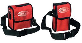 Red Nylon Pump Pouch w/Belt For Universal Pumps