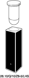 Kuvette, 26.10/LHS, Spec-Q, 10mm, 0,01ml, Z 8,5mm