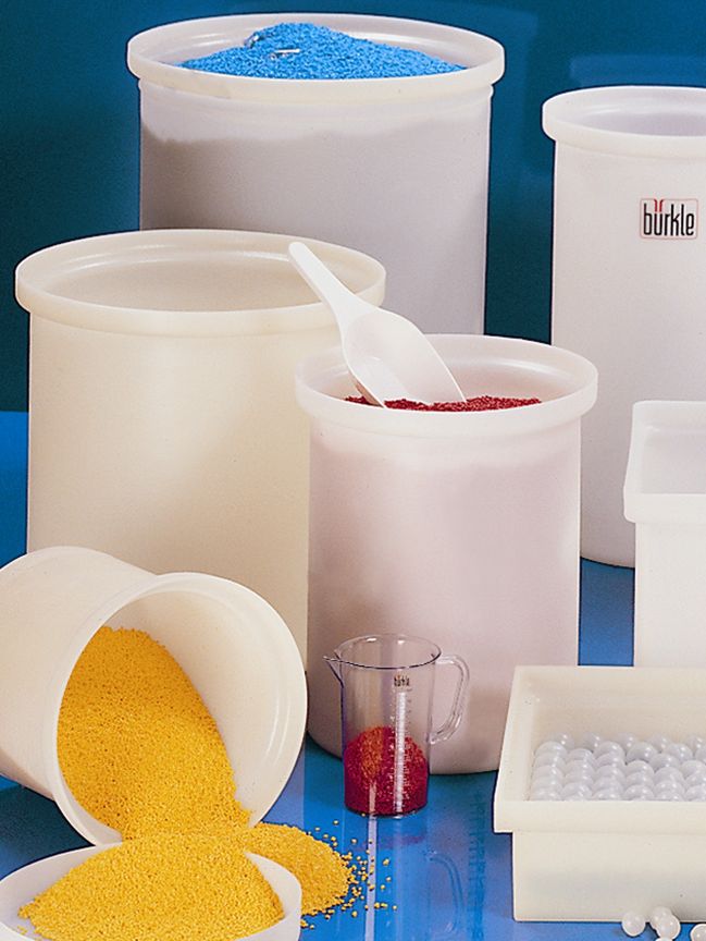 Container round shaped, inner ØxH 540x540mm, 110l