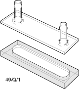 Kuvette, 49, Infr-Q, 1mm, 0,3ml