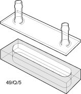 Kuvette, 49, Infr-Q, 5mm, 1,56ml