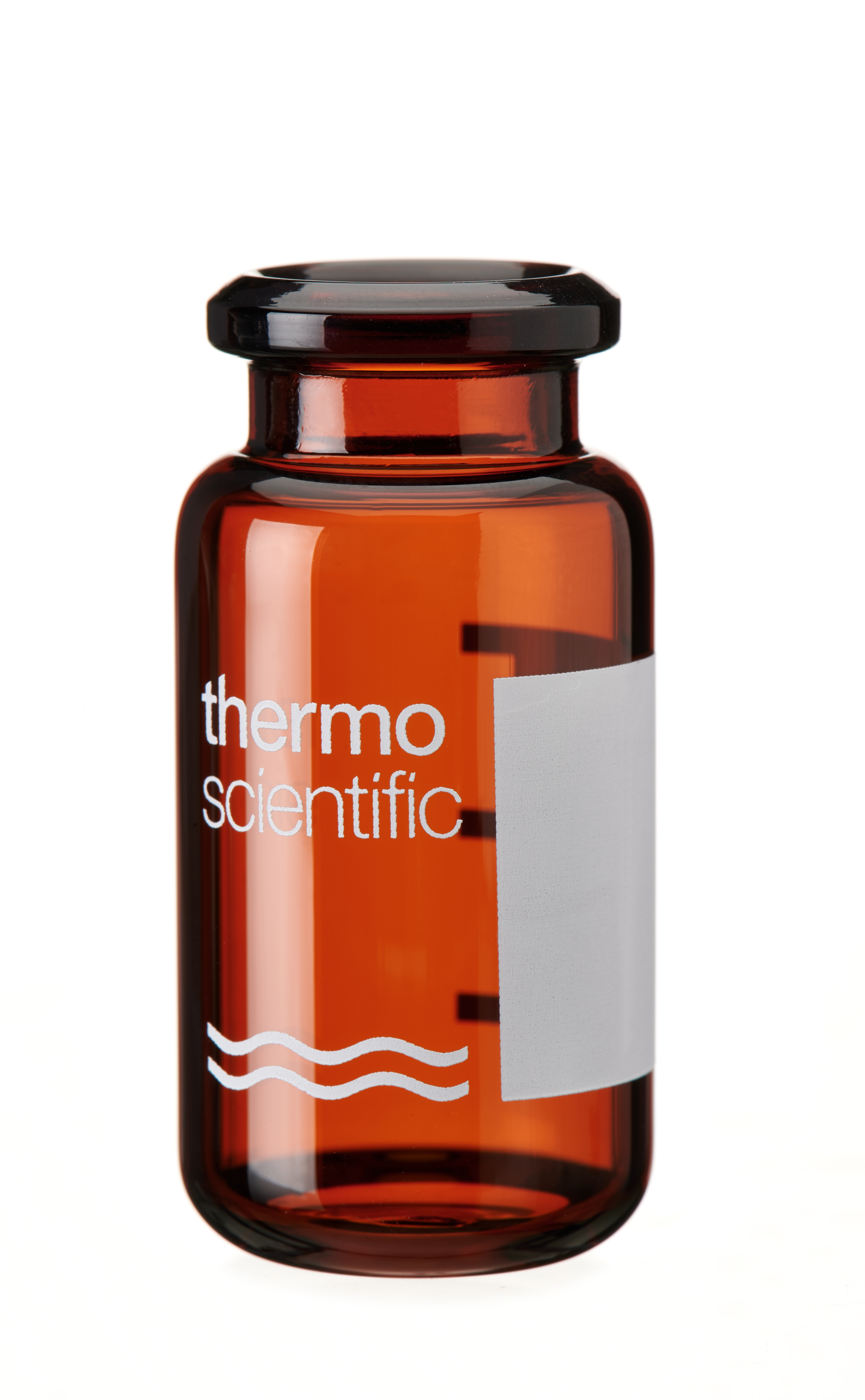 Vial HS 10ml brun 20mm skrå kr. afr. bund, 100stk