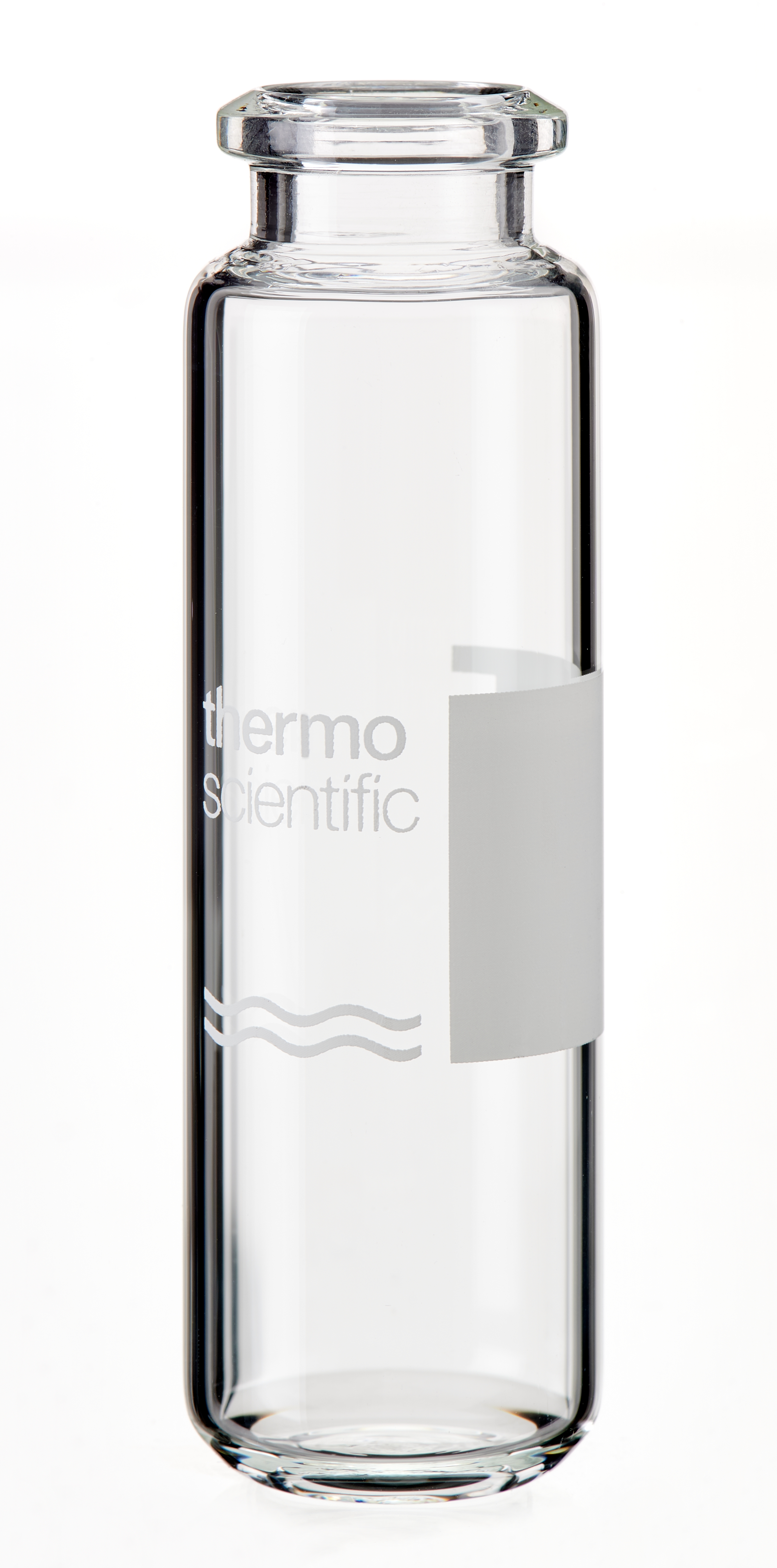 Vial HS 20ml klar 20mm skrå kr. afr. bund, 100stk