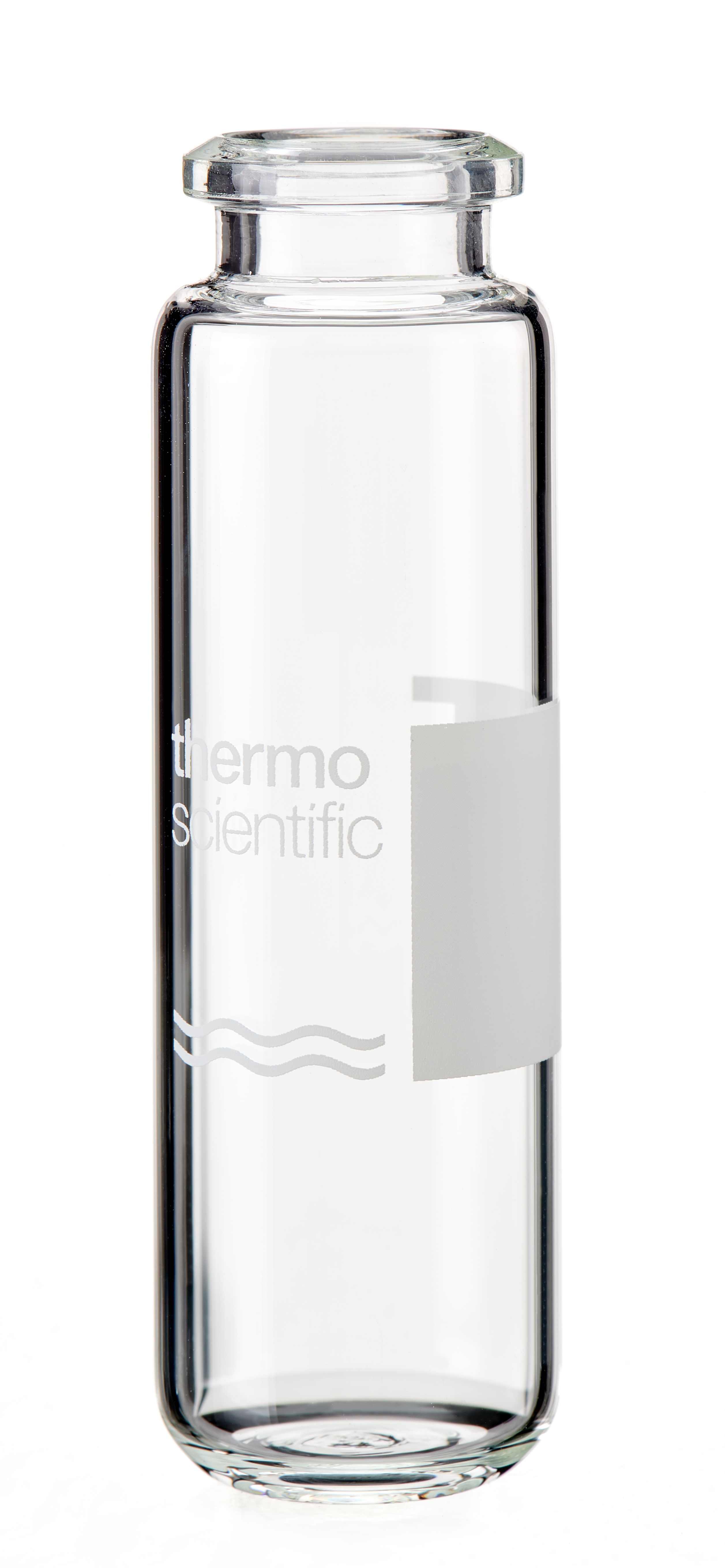 Vial HS 20ml klar 20mm skrå kr. afr. bund, 100stk