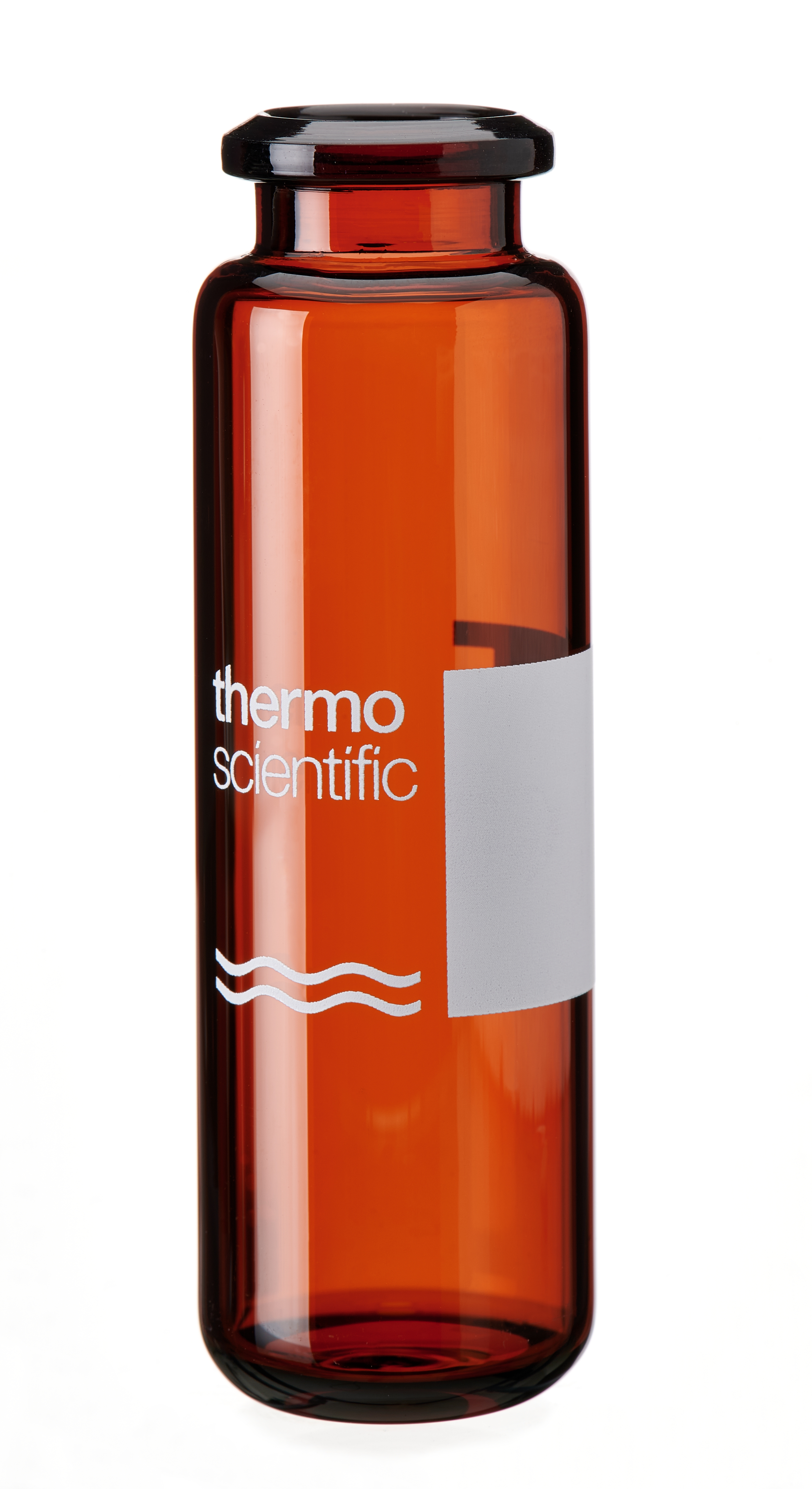 Vial HS 20ml brun 20mm skrå kr. afr. bund, 100stk