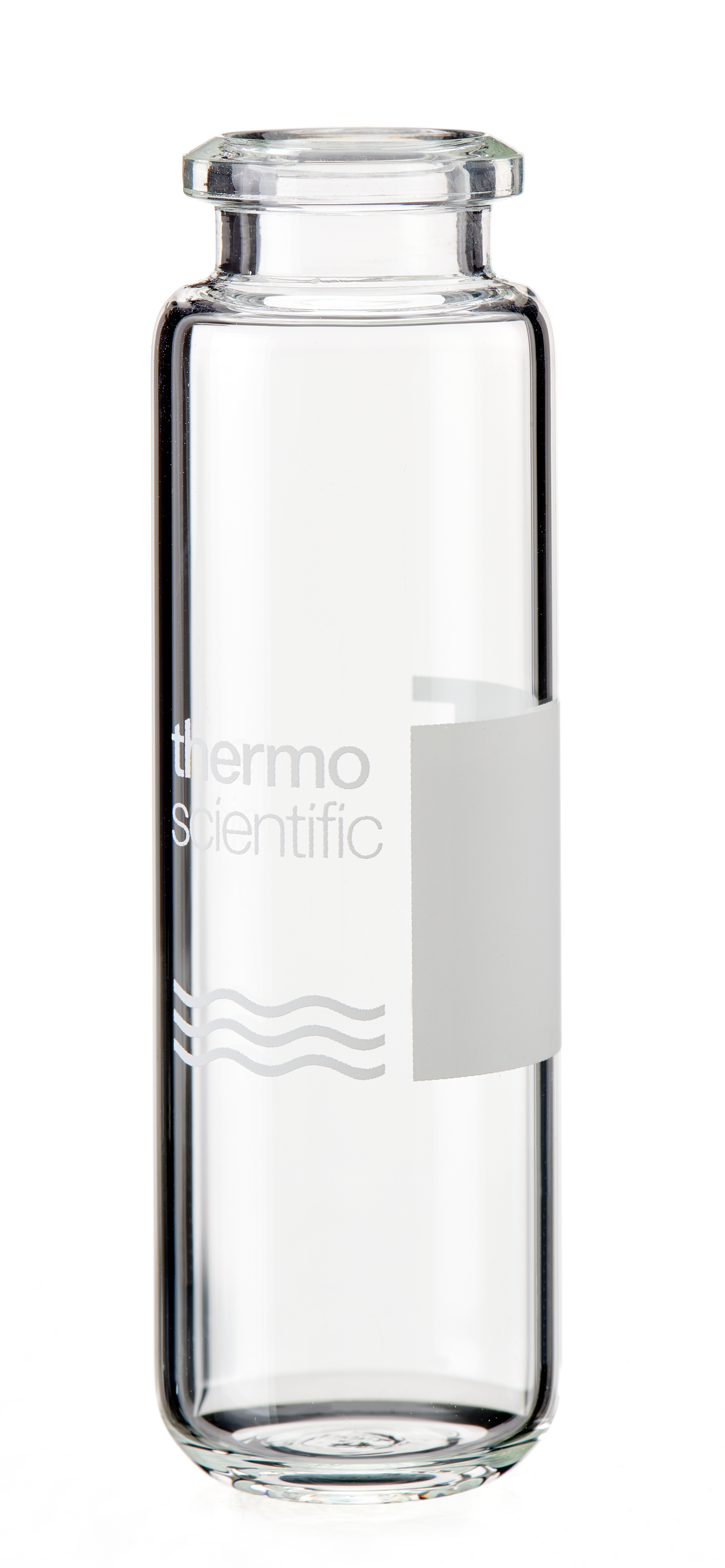 Vial 20ml crimp 20mm skrå kr. rundet bund, 100stk