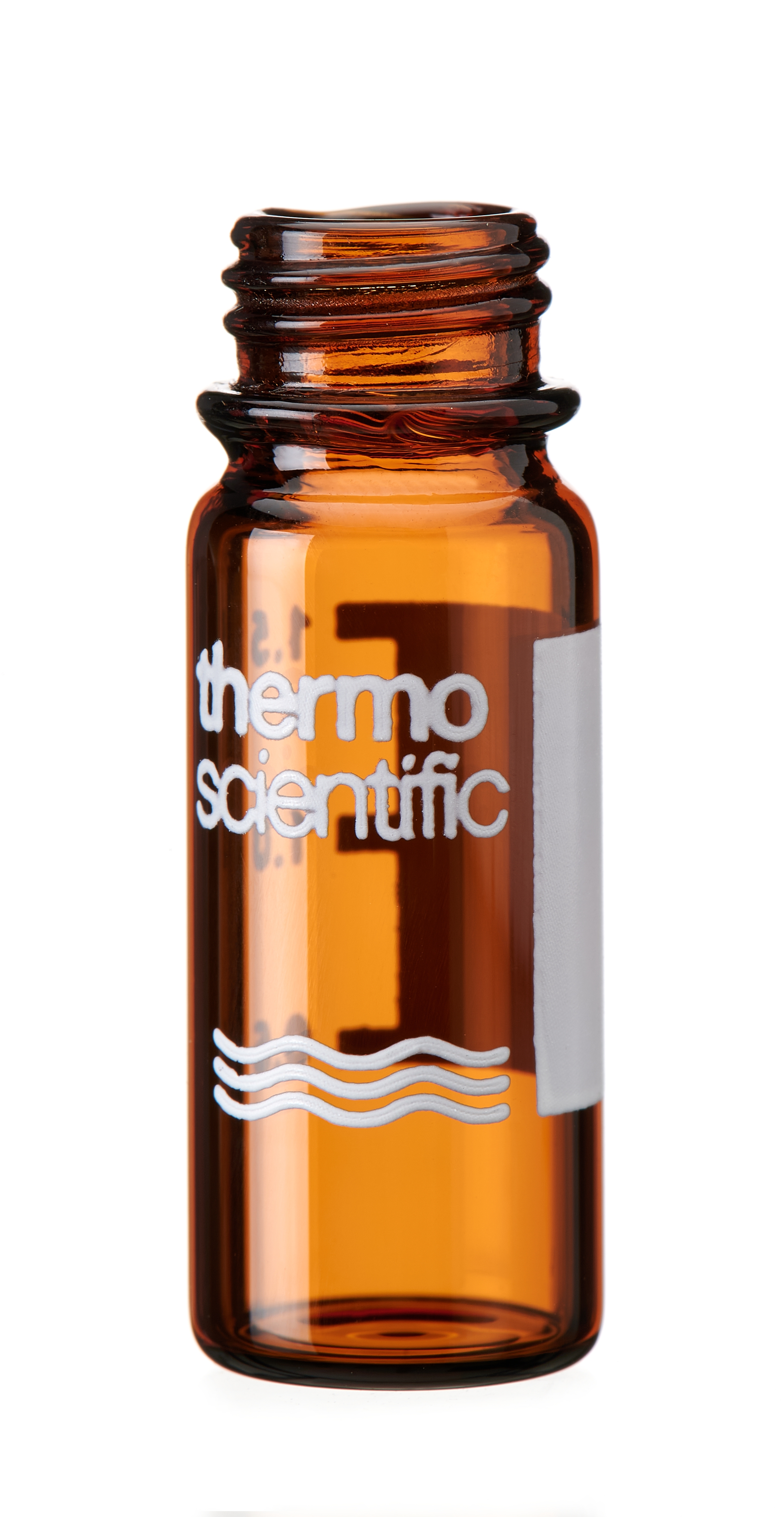 Vial 2ml brun skrue 9mm SureStop lbl, 100stk