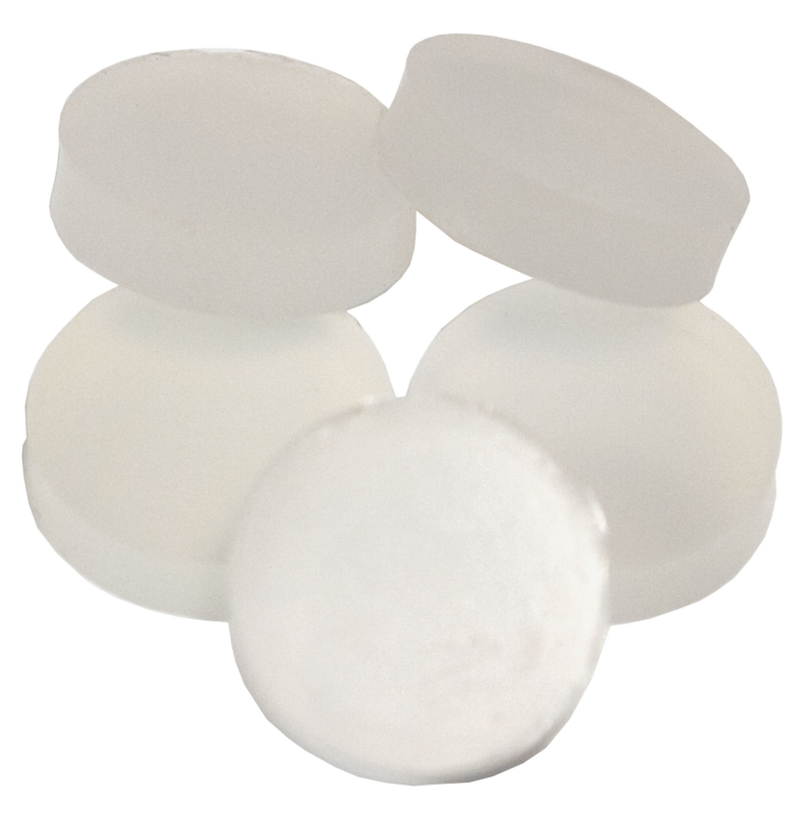 Silicone septa N 9, blød, 9mm, 3mm, 50stk