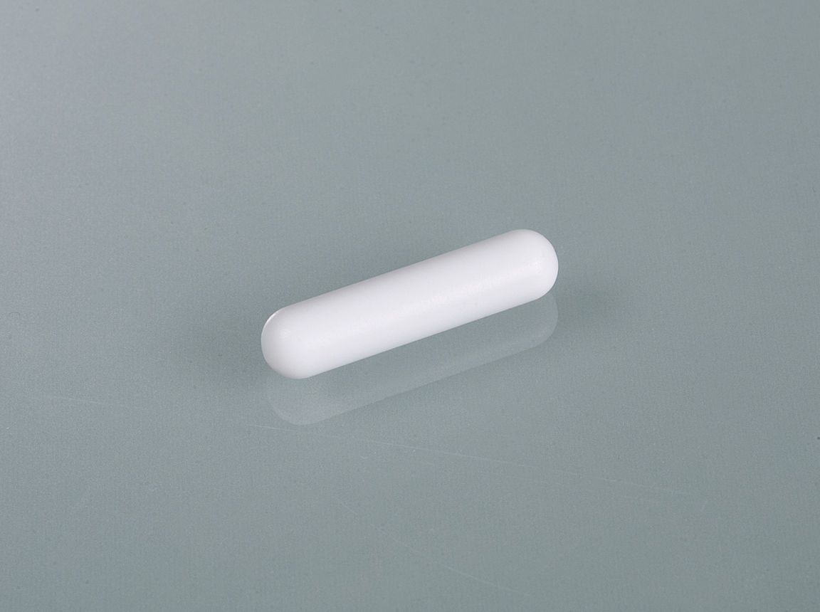 Magnetic stirring bar, PTFE, cylindr., LxØ 30x6 mm