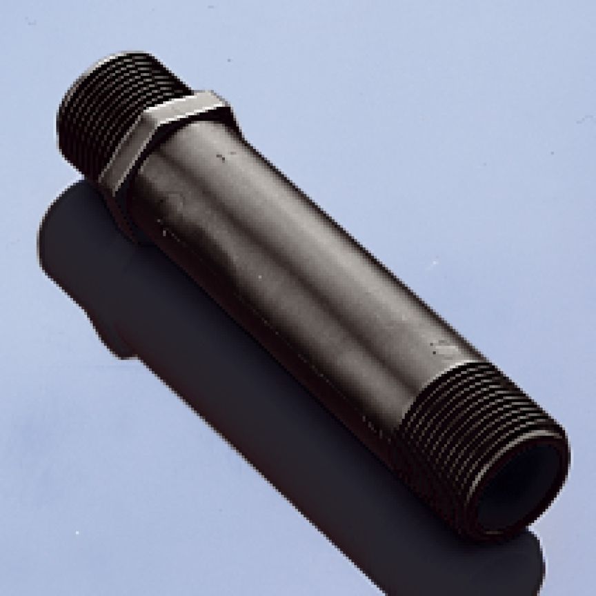 Tube extension, outer thread, PP, 1/2", L: 152mm