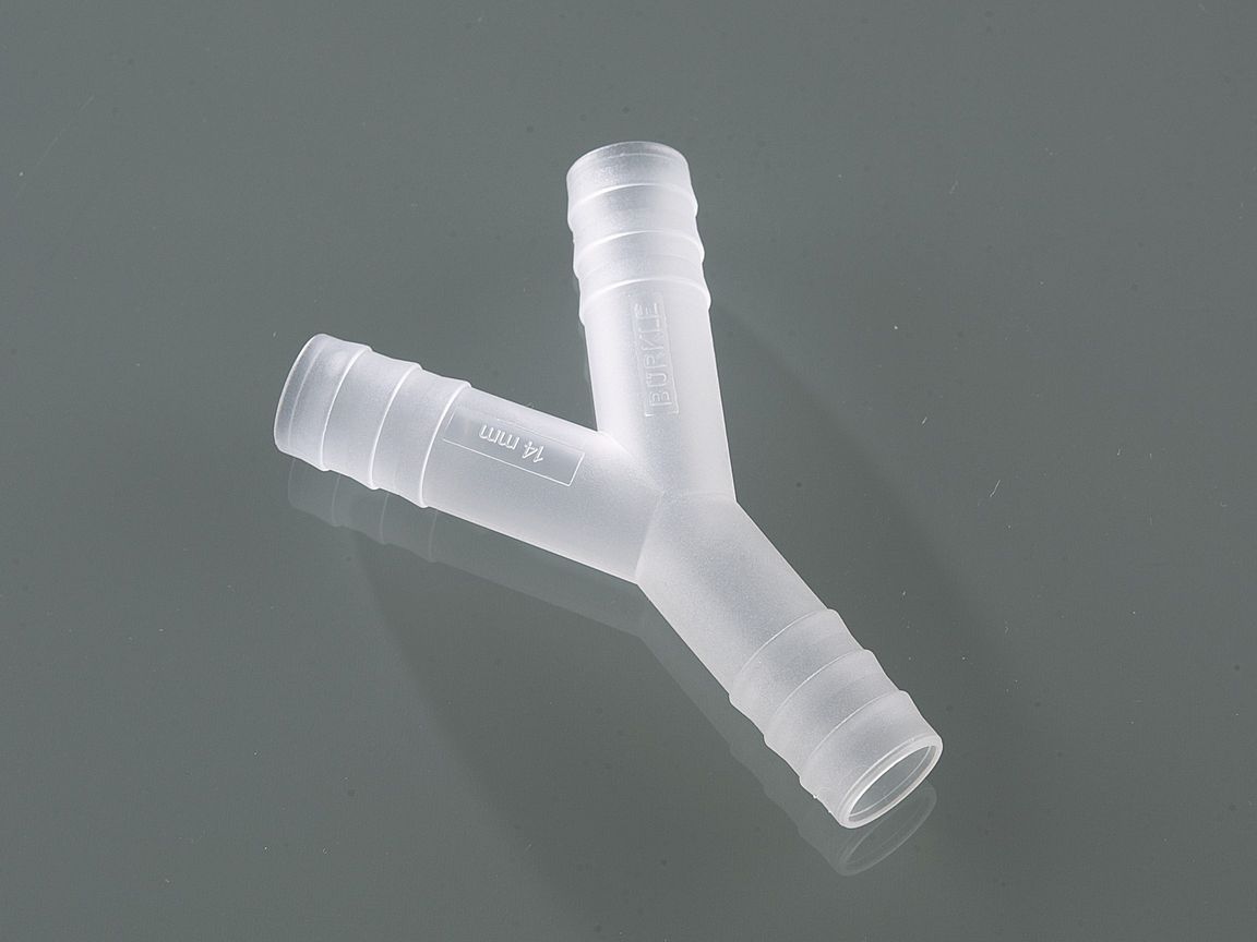 Y-connector, PVDF, for Ø11-13mm, cyl., 10pcs