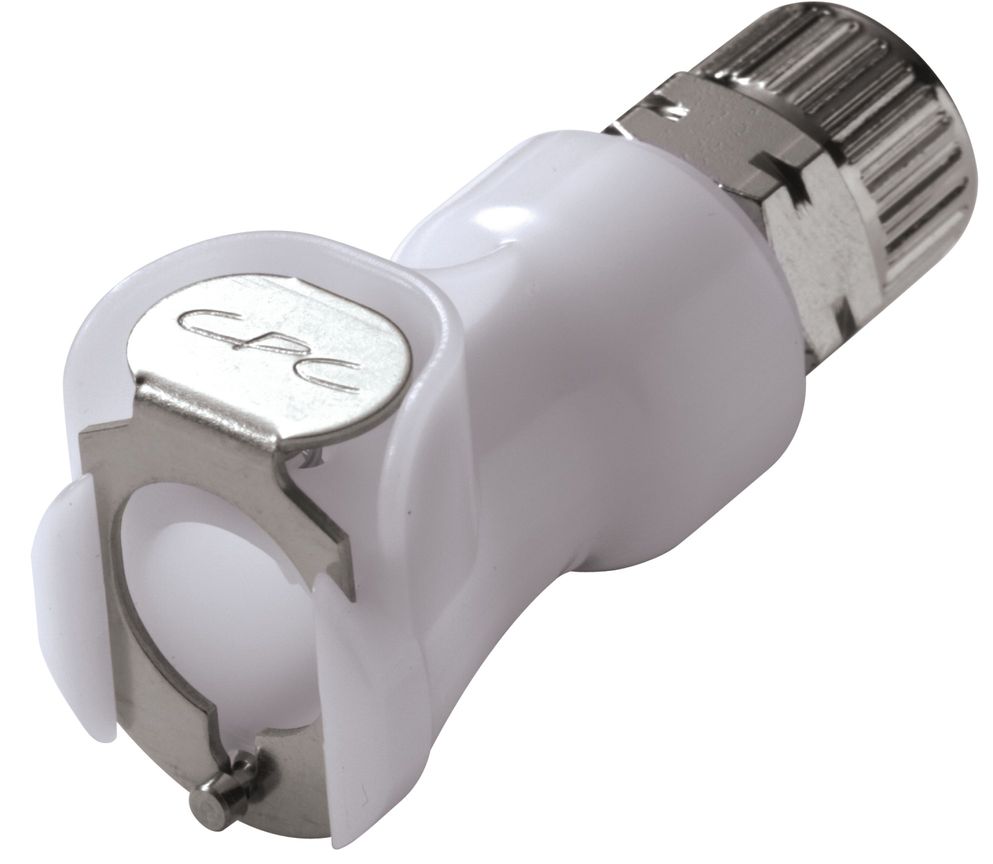 Lynkobling, PP, hun, m.  ventil, skrue Ø4x6mm