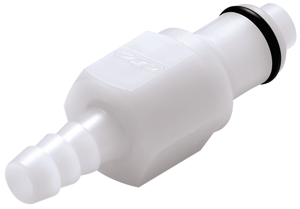 Lynkobling, POM, han, u. ventil, stuts Ø6,5mm