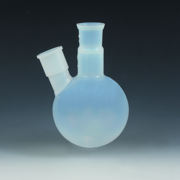 Kolbe, rundb. med 2 slib, 100ml, 29/32+14/23, PFA