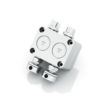 Pumpehoved stål indlæg, 250 ml/min