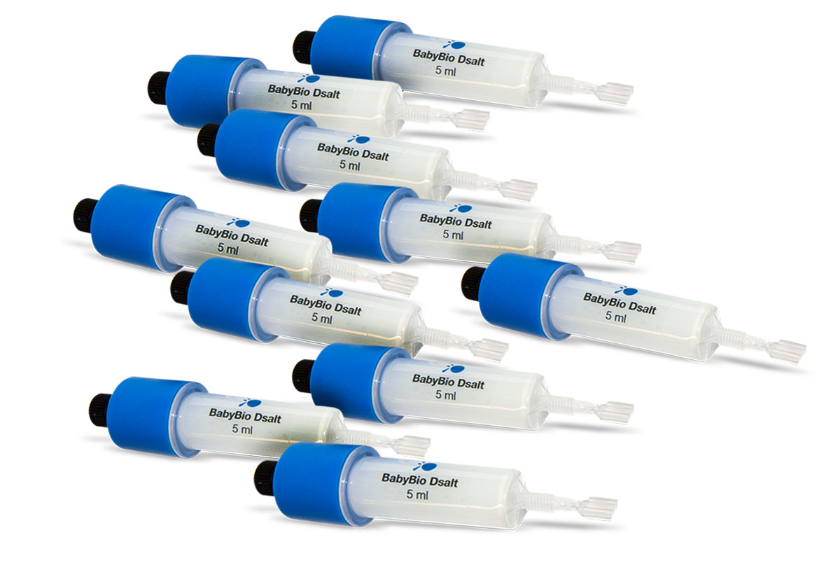 BabyBio kolonne Dsalt 5 mL x 100