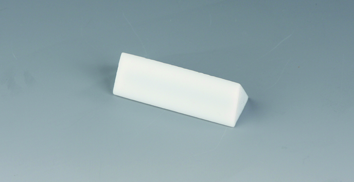 Omrørermagnet, Trekantet, 12x8 mm, PTFE