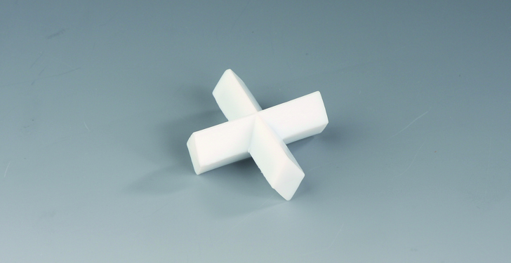 Magnet kryds 10x10mm, PTFE-coated