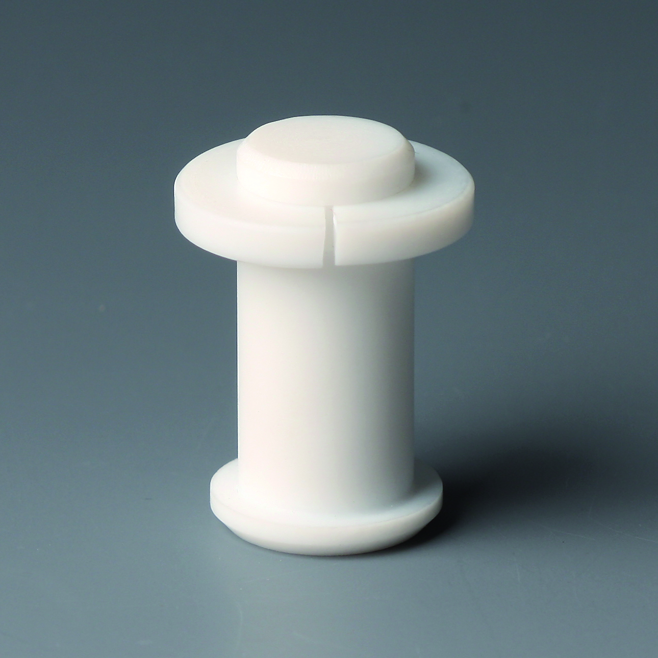 Bolts and Clamp Rings, PTFE, keyhole, 12mm, for 6,