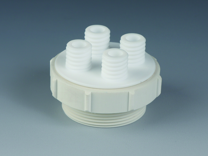 Adapter/låg til tønde, R2", max 2x10/1x14