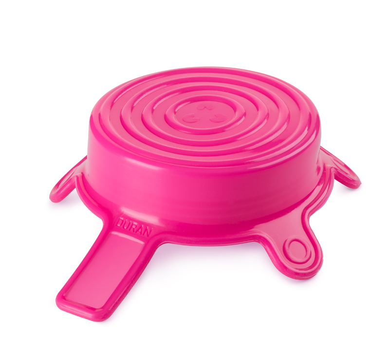 DURAN Silicone låg, str S, pink