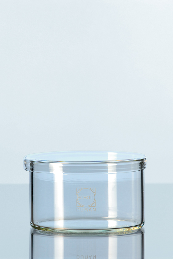 DURAN Glas, med lid, 60x40mm, 10stk