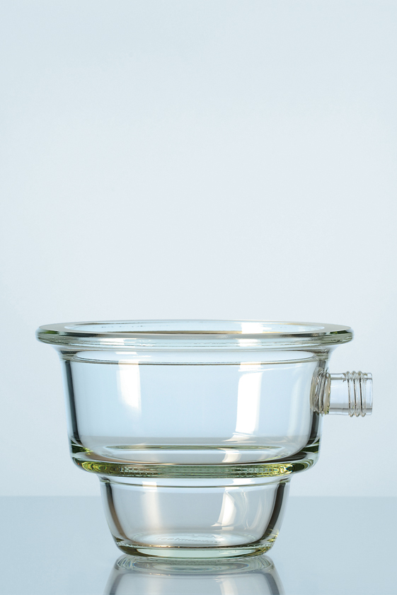 DURAN Eksikator-bund, plan, gevind, MOBILEX, DN150