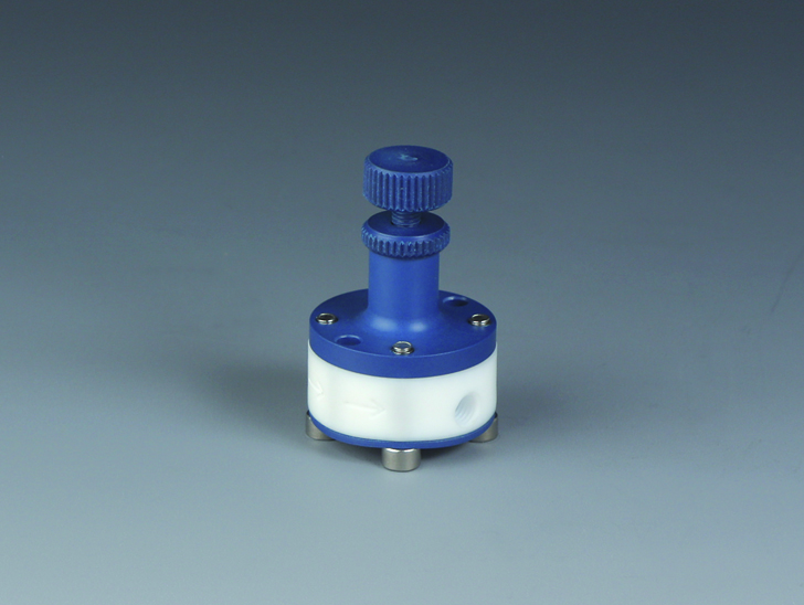 Mini-Pressure Relief Valves, PTFE/PPS, Pressure ra