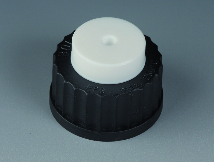 Adapters, PTFE/PPS, GL32 to 1/4"-28, Ø1,6mm