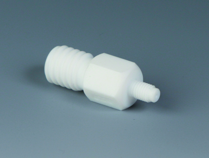 UNF Screw-in Tube Fittings, PTFE, 1x GL14 male, 1