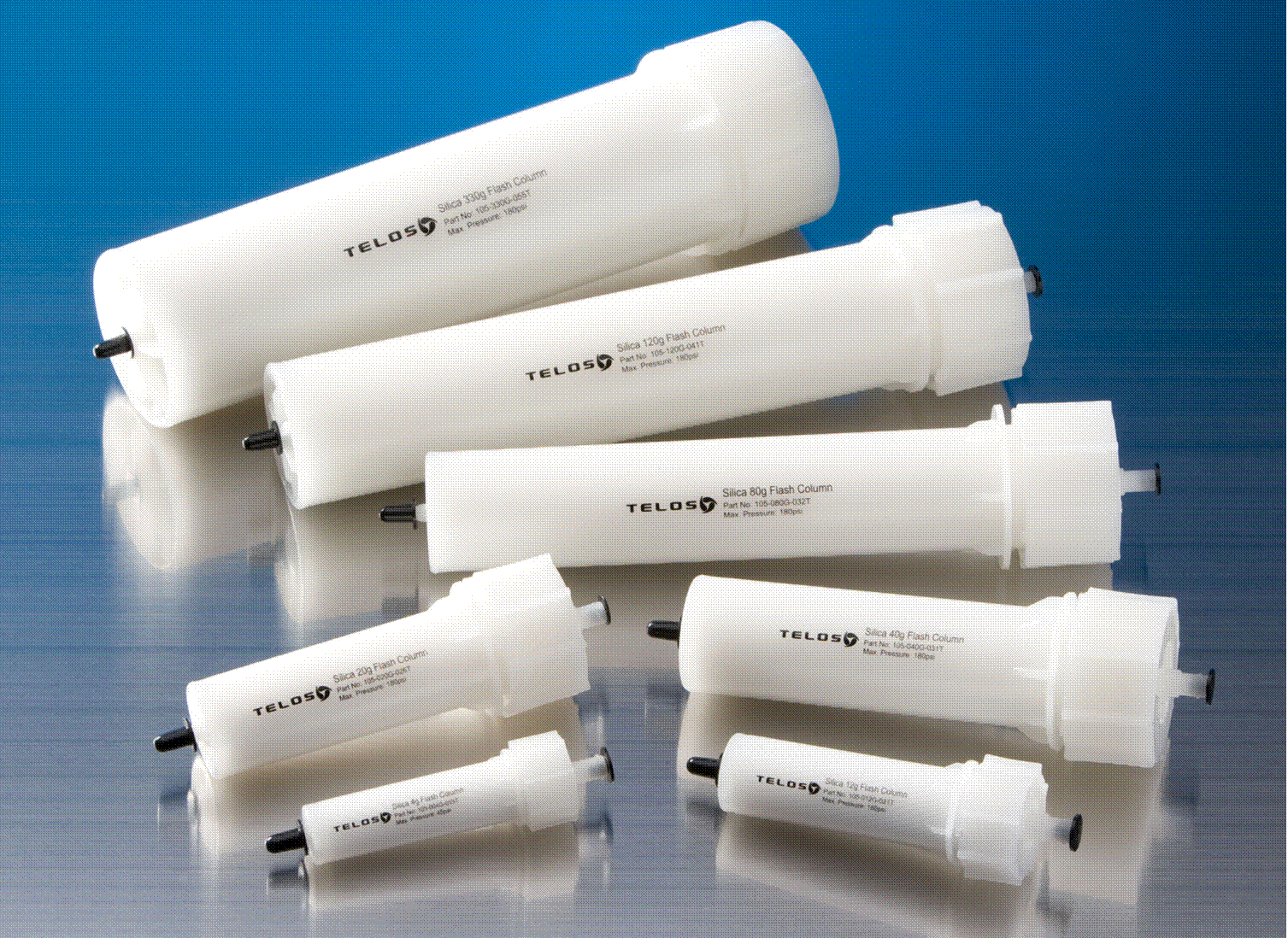 TELOS Flash-kolonne Silica 4g, 20 stk