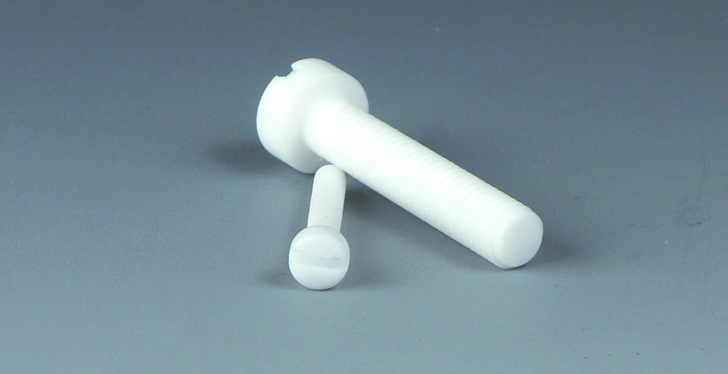 Skrue, rundt hoved, M5, PTFE