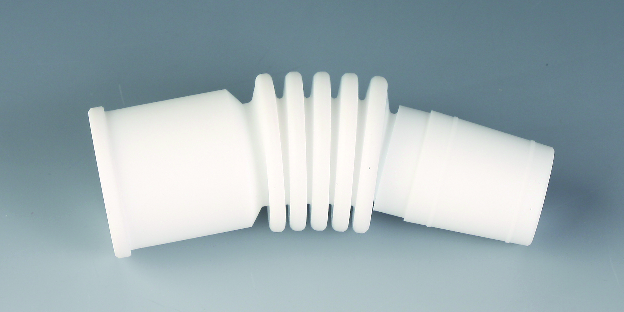 Kobling, flexibel, 29/32-29/32, 40o, PTFE