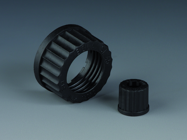 Skruelåg med hul, GL14, PPS