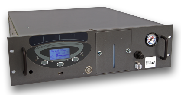 Gasgenerator PG rack 19", hydrogen 100 ml/min