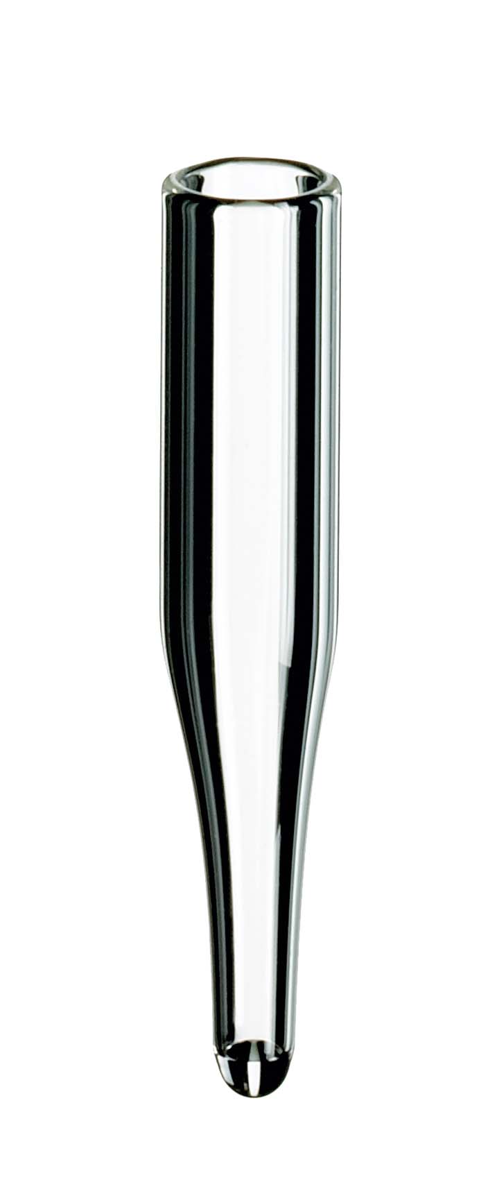 Indsats 0,25ml, 6mm, klar, 15mm spids, 100stk