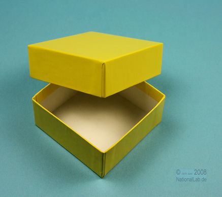 NANU Box 32, 1x1, fiber, gul, 32mm