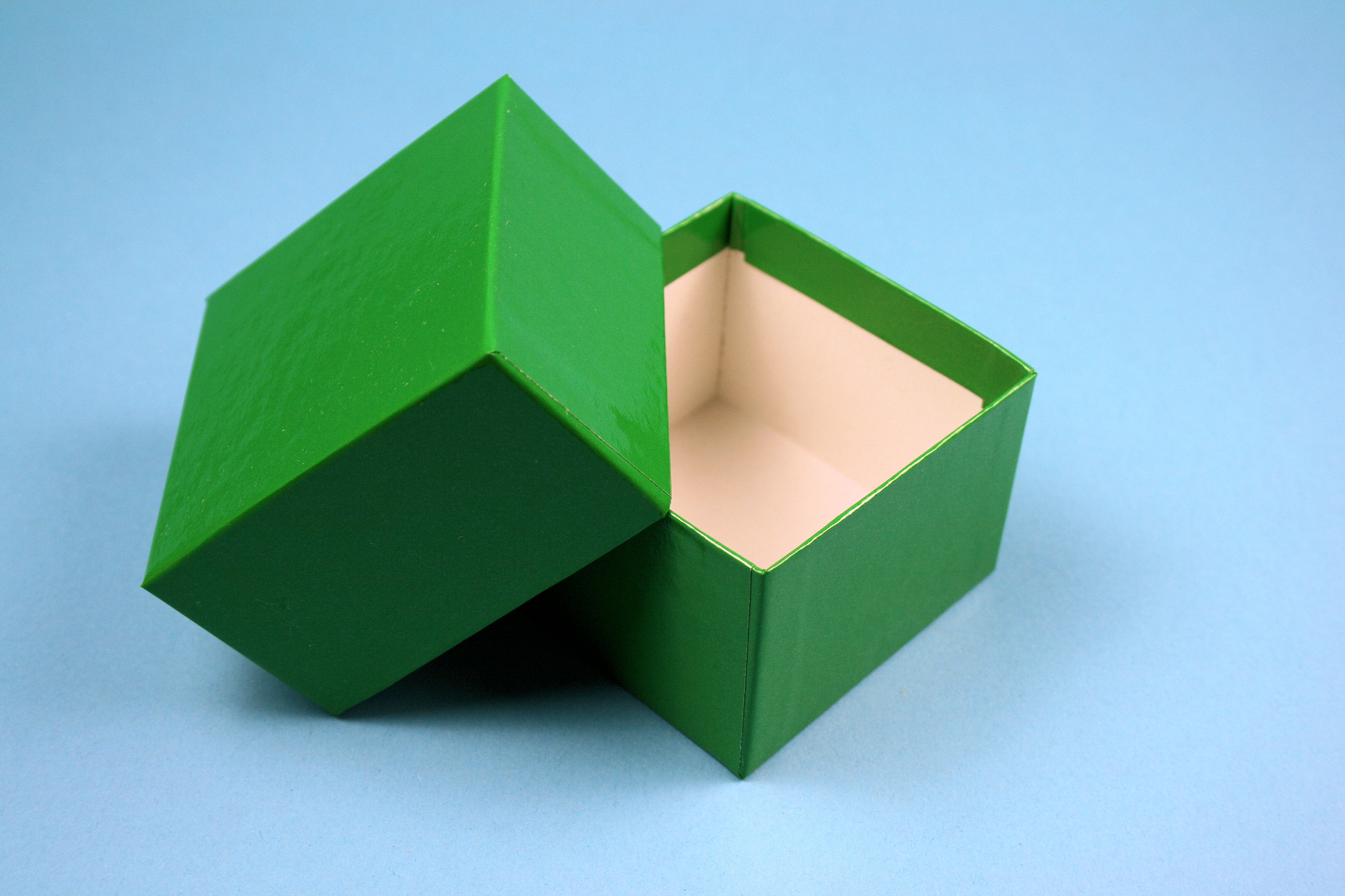 NANU Box 50, 1x1, fiber, grøn, 50mm