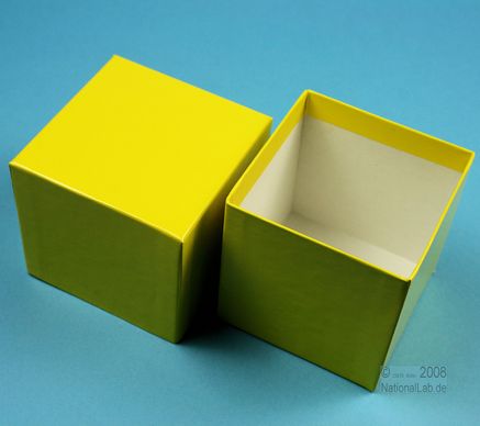 NANU Box 75, 1x1, fiber, gul, 75mm