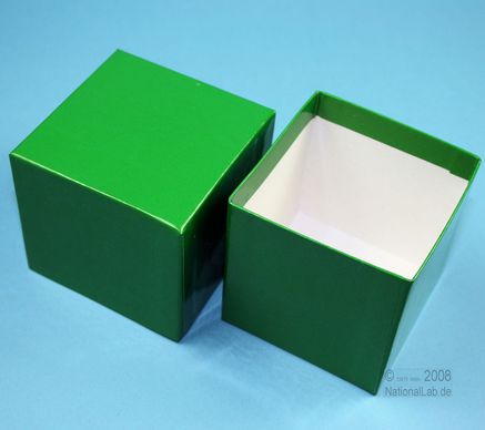 NANU Box 75, 1x1, fiber, grøn, 75mm