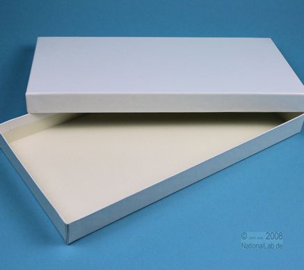 ALPHA Box 25 lang, 1x1, fiber, hvid, 25mm