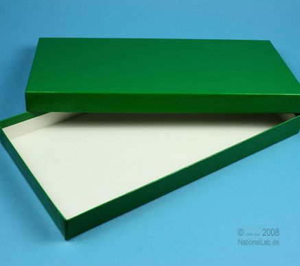 ALPHA Box 25 lang, 1x1, fiber, grøn, 25mm