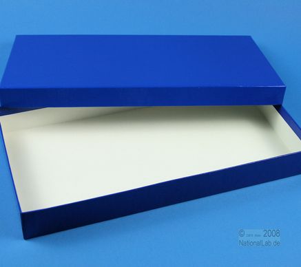 ALPHA Box 32 lang, 1x1, fiber, blå, 32mm