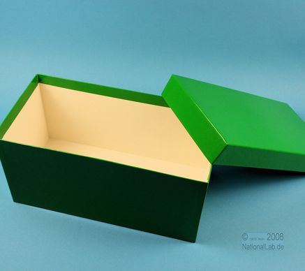 ALPHA Box 130 lang, 1x1, fiber, grøn, 130mm