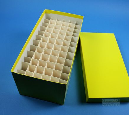 CellBox Maxi lang, 6x12, gul, 128mm, fiber, 22mm