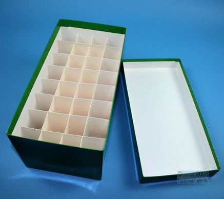 CellBox Maxi lang, 4x8, grøn, 128mm, fiber, 34mm