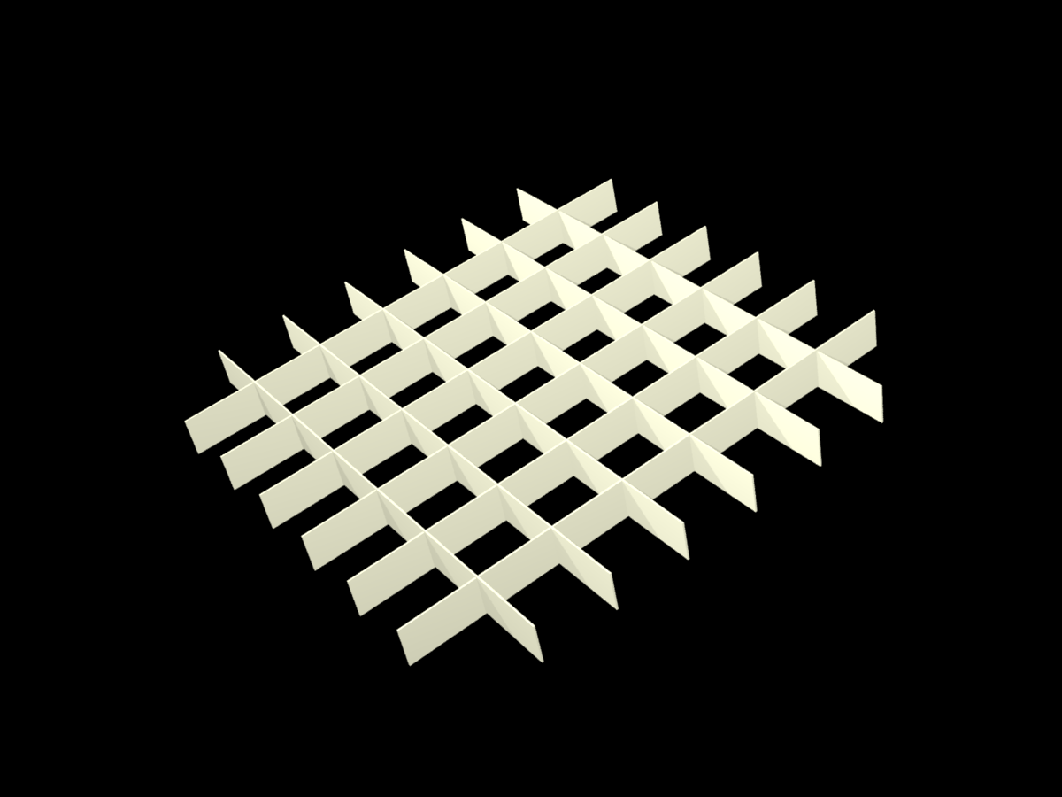 ALPHA, 7x7 pos. indd., 15mm, fiber, 17,9mm, 10stk