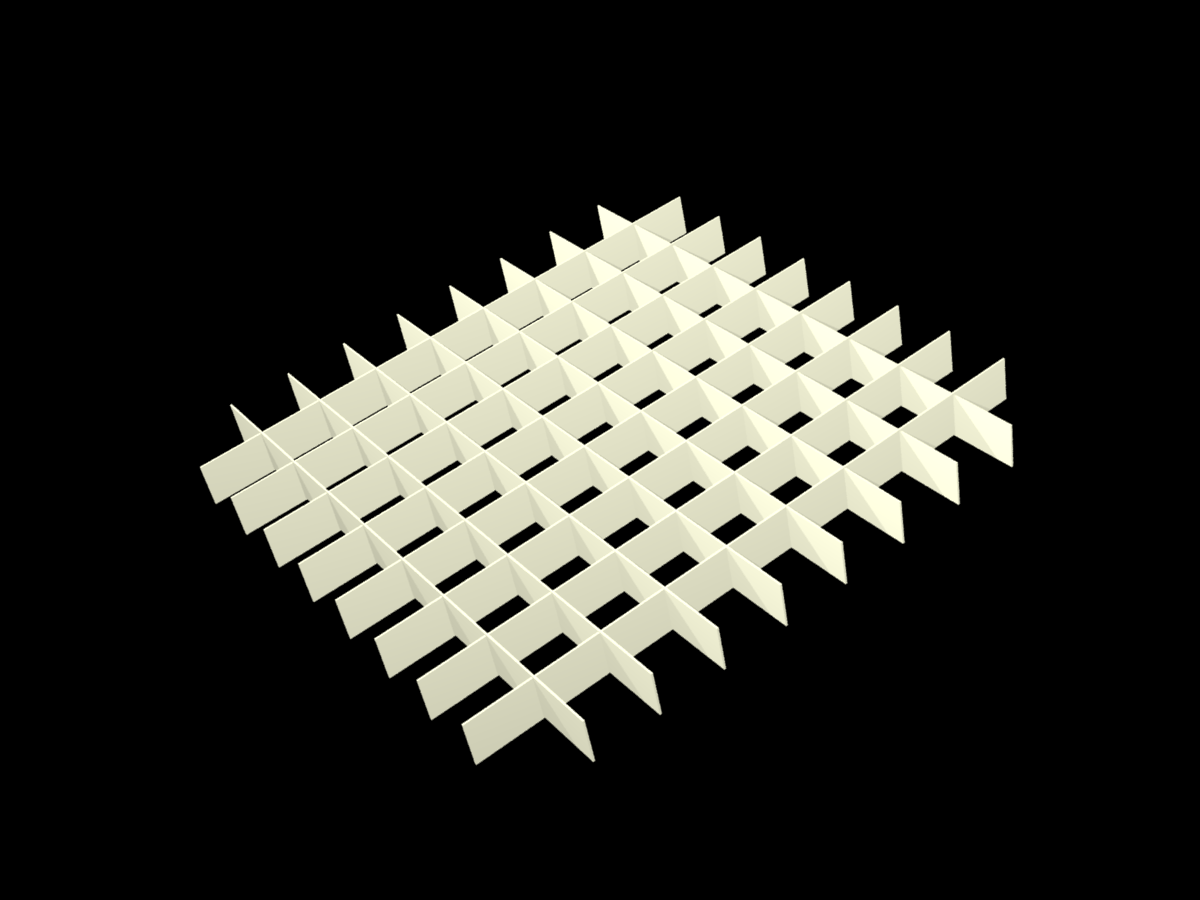 ALPHA, 9x9 pos. indd., 15mm, fiber, 13,9mm, 10stk